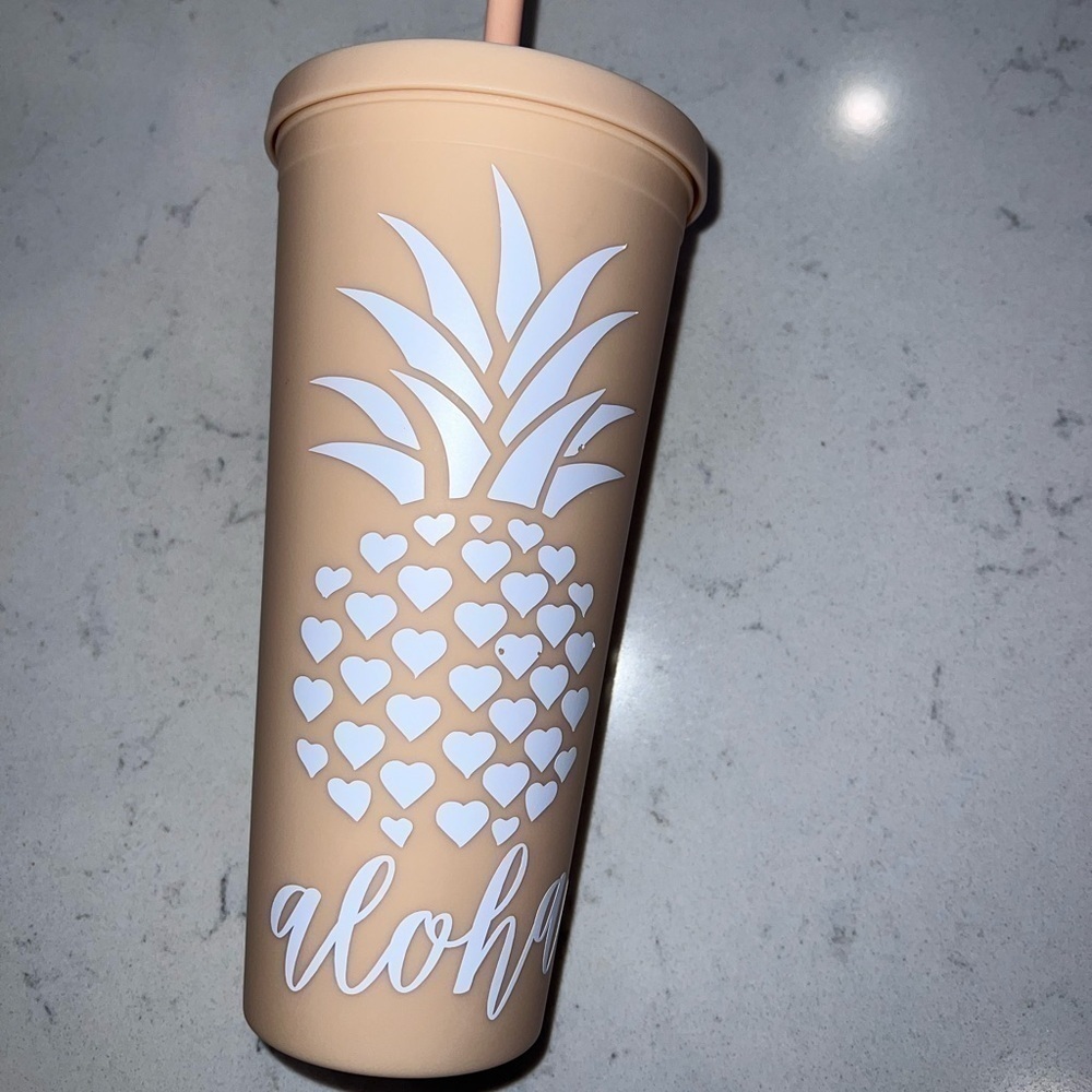 Aloha Light Peach Tumbler